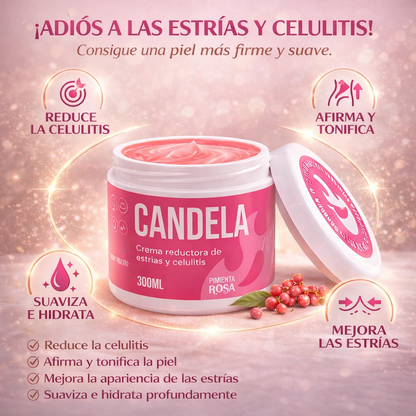 CANDELA 🔥 Tu piel también merece cuidado.